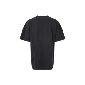 T-shirt Vintage de corte largo “Preto Desbotado” 641675TMVH81055