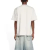 T-shirt Vintage Property, corte largo, «Branco/Preto» 641675TMVH89012