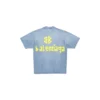 Tape Type T-shirt, corte médio “Azul Desbotado” 739784TOVA94530
