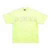 Tape Type T-shirt, corte médio «Fluo Yellow» 739784TOVA97204