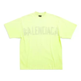 Tape Type T-shirt, corte médio «Fluo Yellow» 739784TOVA97204