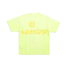 Tape Type T-shirt, corte médio «Fluo Yellow» 739784TOVA97204