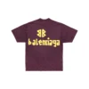 Tape Type T-shirt «Vermelho escuro» 739784TOVA94029