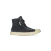 Ténis de cano alto Paris «Denim preto desgastado e borracha branca» 688756W3RC11090