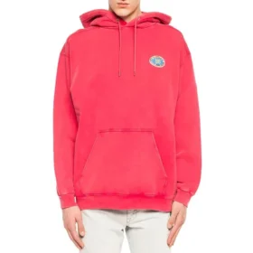 Ténis desportivos de algodão com padrão do logótipo da Balenciaga para homem, cor-de-rosa, 600583THV587764