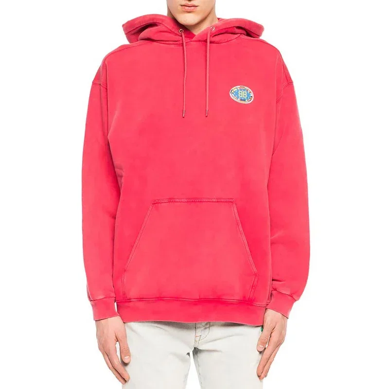 Ténis desportivos de algodão com padrão do logótipo da Balenciaga para homem, cor-de-rosa, 600583THV587764