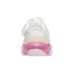 Ténis Triple S com sola transparente “Branco-Rosa” 544351W09ON9025