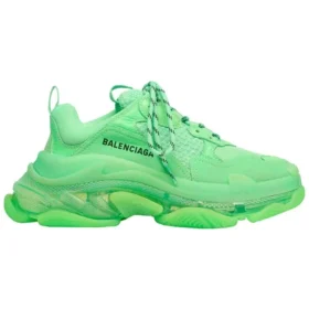 Ténis Triple S com sola transparente «Verde néon» 544351W2CF13801