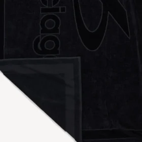 Toalha masculina de estilo techwear em preto