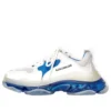 Triple S «Clear Sole – Branco e Azul» 544351W09ON9169