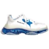 Triple S «Clear Sole – Branco e Azul» 544351W09ON9169