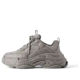 Triple S com strass «Cinza escuro» 524039W2TST1249