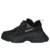 Triple S «Pele sintética – Preto» 668562W3CQ51000