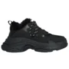 Triple S «Pele sintética – Preto» 668562W3CQ51000