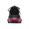 Triple S «Sola Transparente – Preto Rosa Neon» 544351W2FR11053