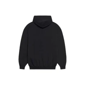 Unissexo FW21 Moletom com logótipo estampado, manga comprida e capuz, preto 600583TKVI81070