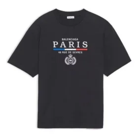 Versão Paris, manga curta, preta 594599TGV481000