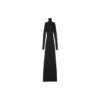 Vestido liso sem costuras «Preto» 788288T52131000