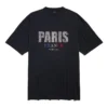 Vestido T-shirt Paris Strass «Preto» 777750TRVL71000