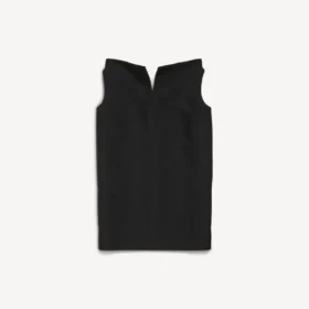 Vestido vareuse para mulher em preto