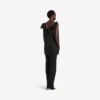 Vestido vareuse para mulher em preto